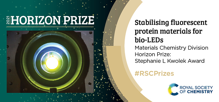 Protein-based Lighting Team Wins Royal Society Of Chemistry’s Prestigious New Horizon Prize