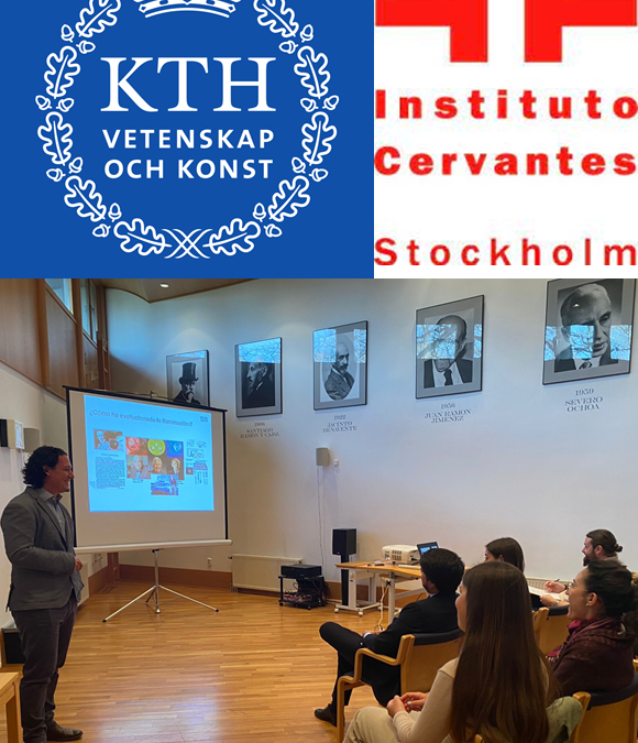 Great visit to KTH and Instituto Cervantes!