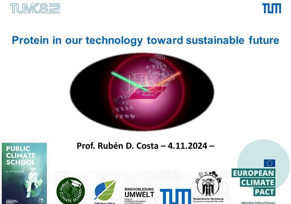 Rubén delivered a lecture at the Public Climate School!